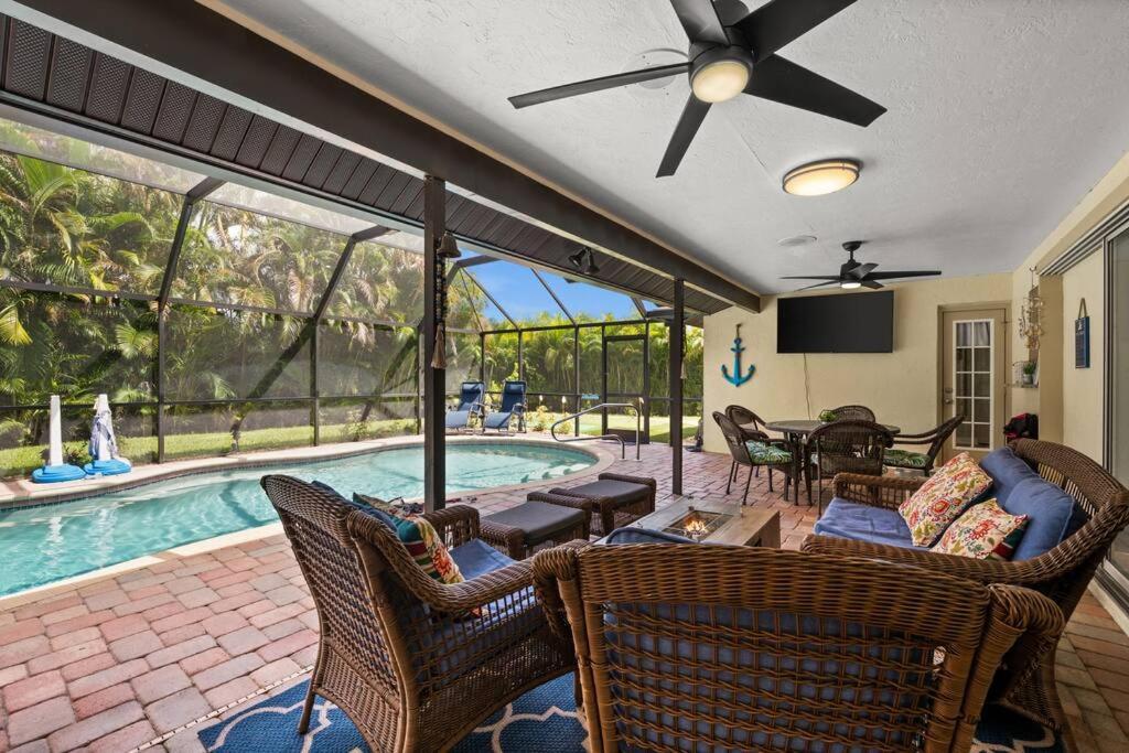 Sunny Oasis Getaway -Heated Pool-Mini Golf-Near Beach Nokomis Exterior foto