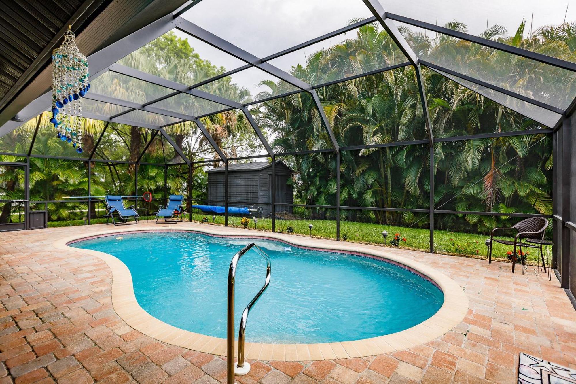 Sunny Oasis Getaway -Heated Pool-Mini Golf-Near Beach Nokomis Exterior foto