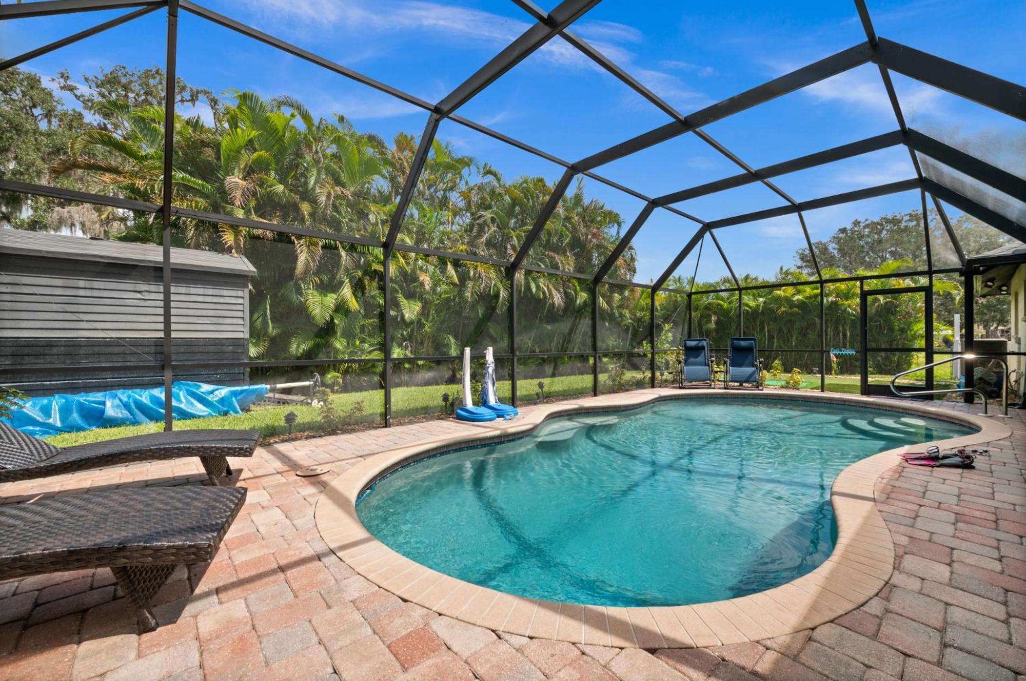 Sunny Oasis Getaway -Heated Pool-Mini Golf-Near Beach Nokomis Exterior foto